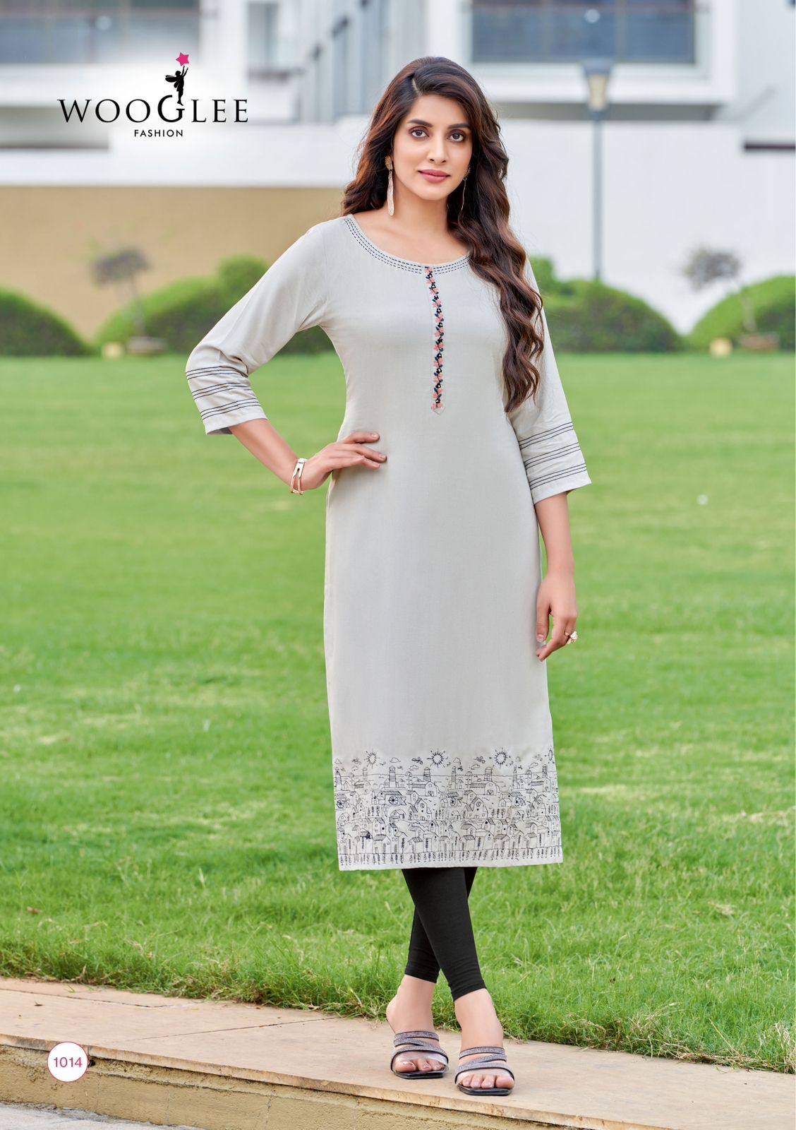 Anurag By Wooglee 1009-1014 Printed Kurtis Catalog